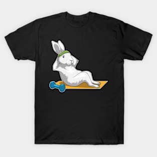 Bunny Fitness Sit ups Sports T-Shirt